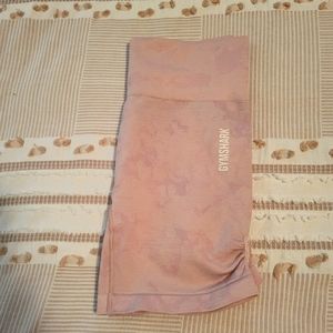 Gymshark Pink Camo Shorts